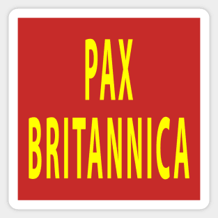 Pax Britannica Sticker